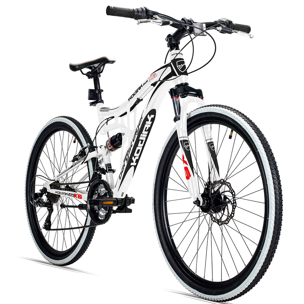 Bergsteiger Kodiak 24/26/29 Zoll Mountainbike Herren Fully MTB 21 Gang
