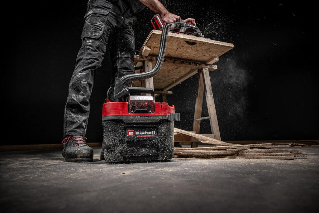 Einhell Professional Akku-Nass-Trockensauger TP-VC 18/10 Li BL L-Solo