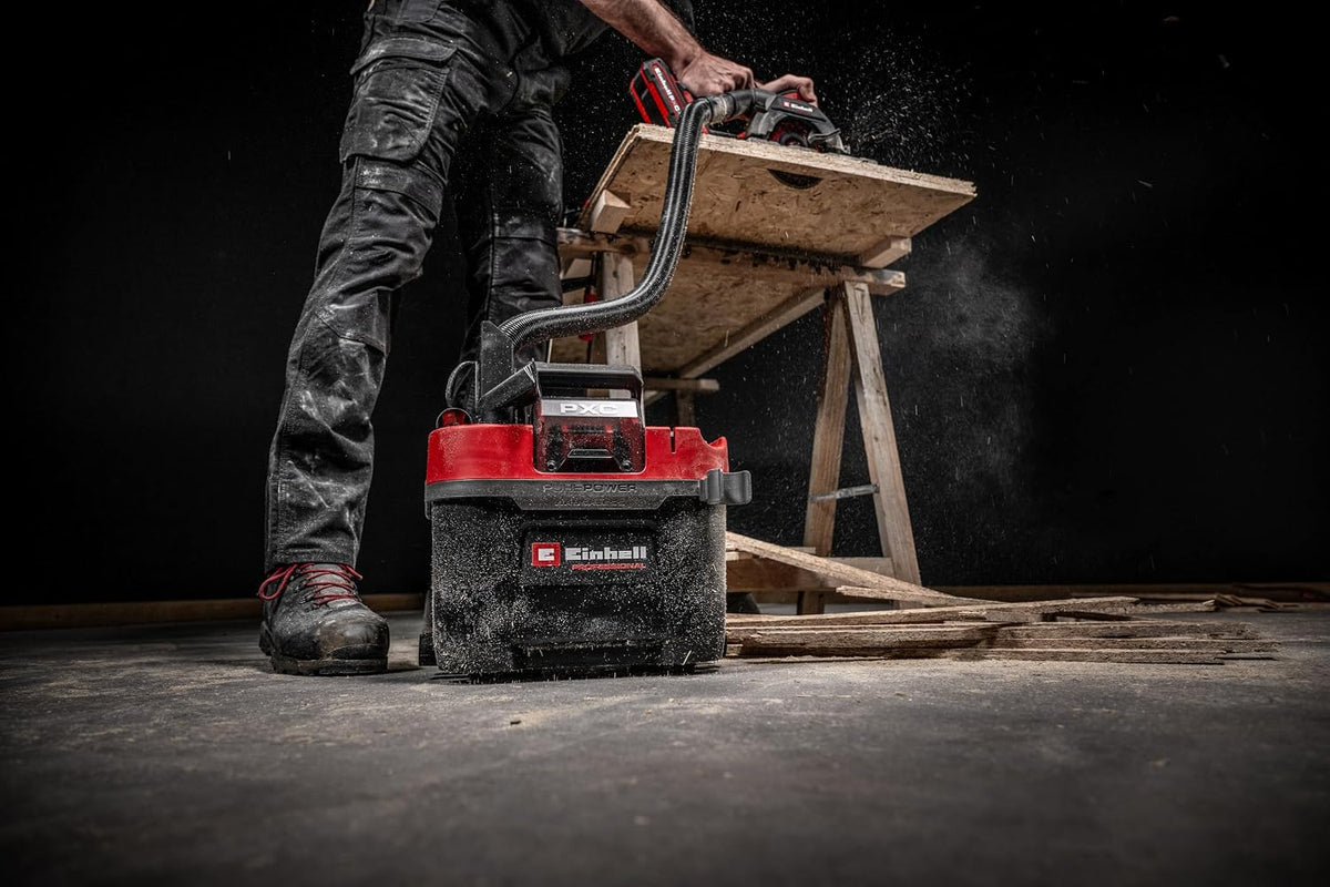 Einhell Professional Akku-Nass-Trockensauger TP-VC 18/10 Li BL L-Solo