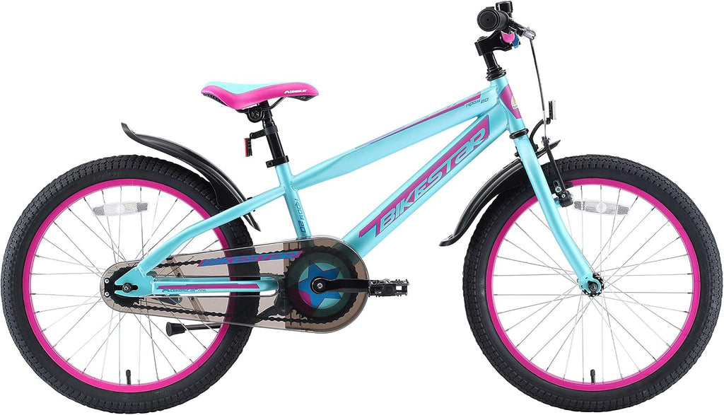 BIKESTAR Kinderfahrrad 20 Zoll für Mädchen und Jungen ab 6 Jahre | 20er Kinderrad Mountainbike | Fahrrad für Kinder | Risikofrei Testen