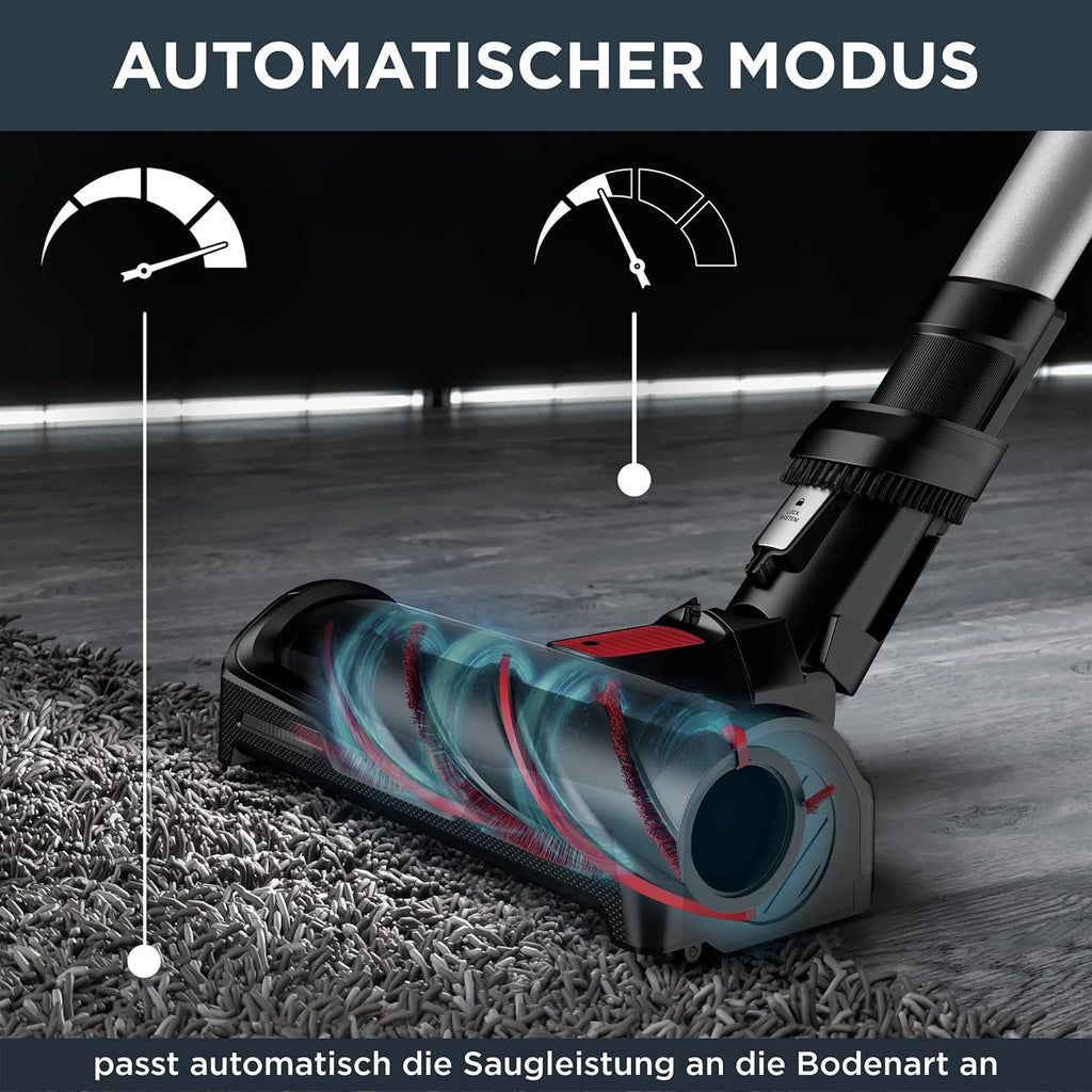 Rowenta X-Force Flex 12.60 Animal, Kabelloser Staubsauger mit Tierhaar-Zubehör, Flex-Gelenk, bis zu 150 AirWatt und 45 min Akku-Laufzeit, RH98A8WO
