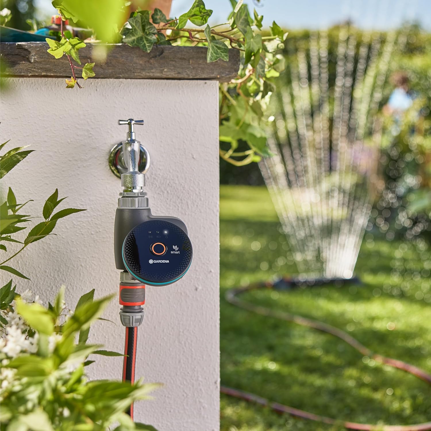 Gardena smart Water Control Set Bewässerungssteuerung; smart: Datengesteuerte Bewässerung*, Smart Home Integration*, Clevere Bewässerung, Hochwertige Ventiltechnik (19043-20)
