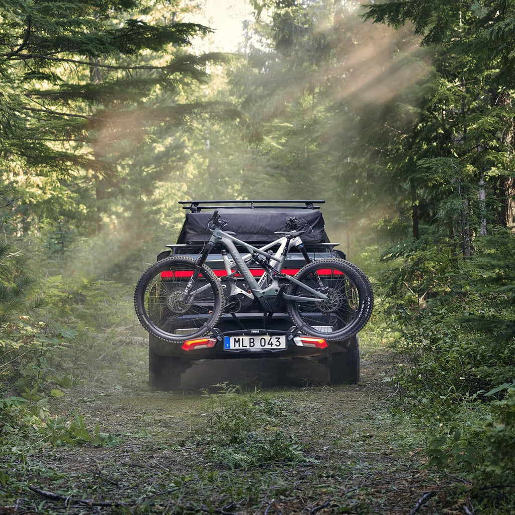 Thule Epos Fahrradträger für Anhängerkupplung 3 Fahrräder, Black