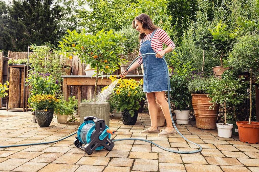 Gardena Classic Schlauch 19 mm (3/4 Zoll), 50 m: Universeller Gartenschlauch aus robustem Kreuzgewebe, 22 bar Berstdruck, UV-beständig, ohne Systemteile, 12 Jahre Garantie, verpackt (18025-20)