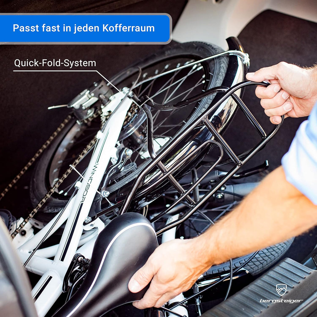 Bergsteiger Windsor 20 Zoll Faltrad Klapprad 6 Gang Quick-Fold-System