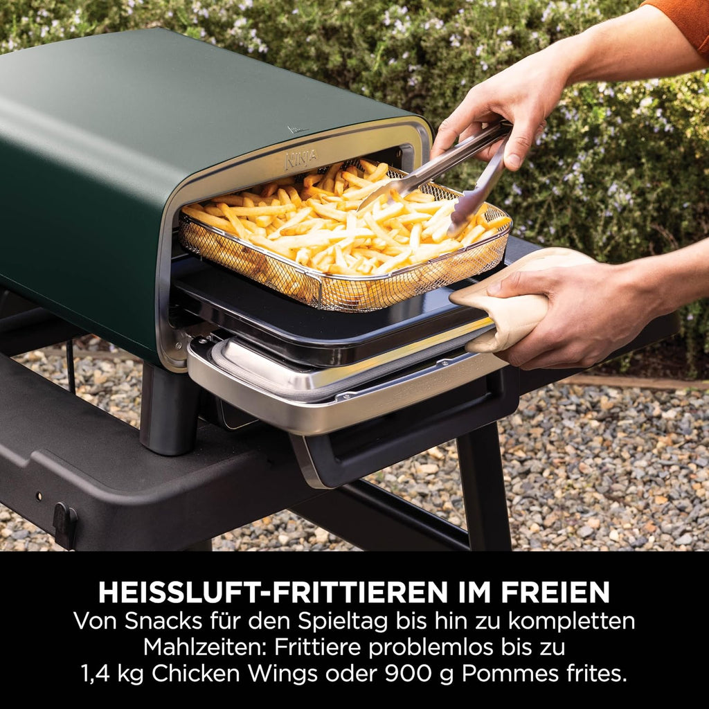 Ninja Artisan Outdoor-Pizzaofen und Heißluftfritteuse, 4 Funktionen