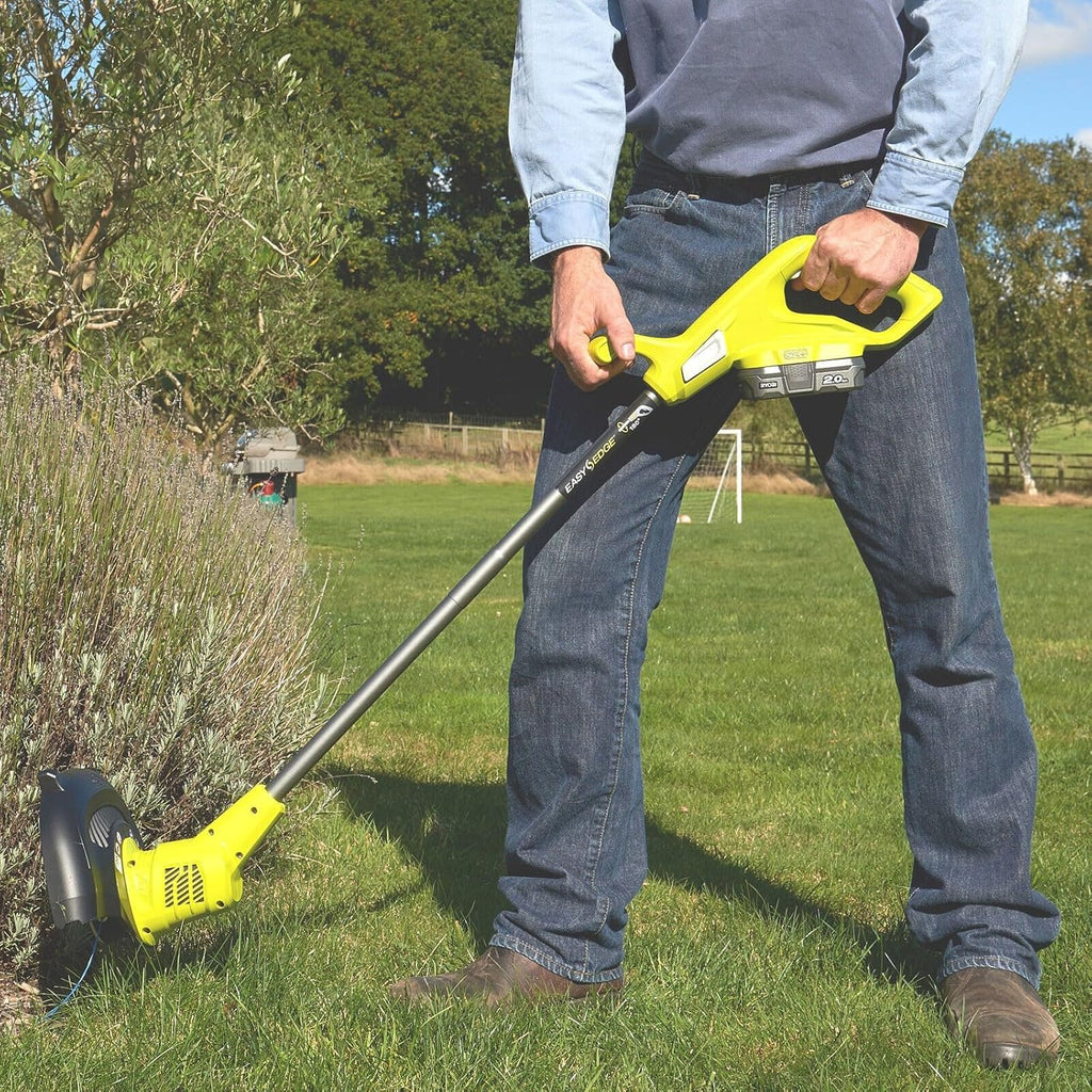 18V ONE+ Cordless Lawnmower and Grass Trimmer Twin Kit (1 x 4.0Ah)