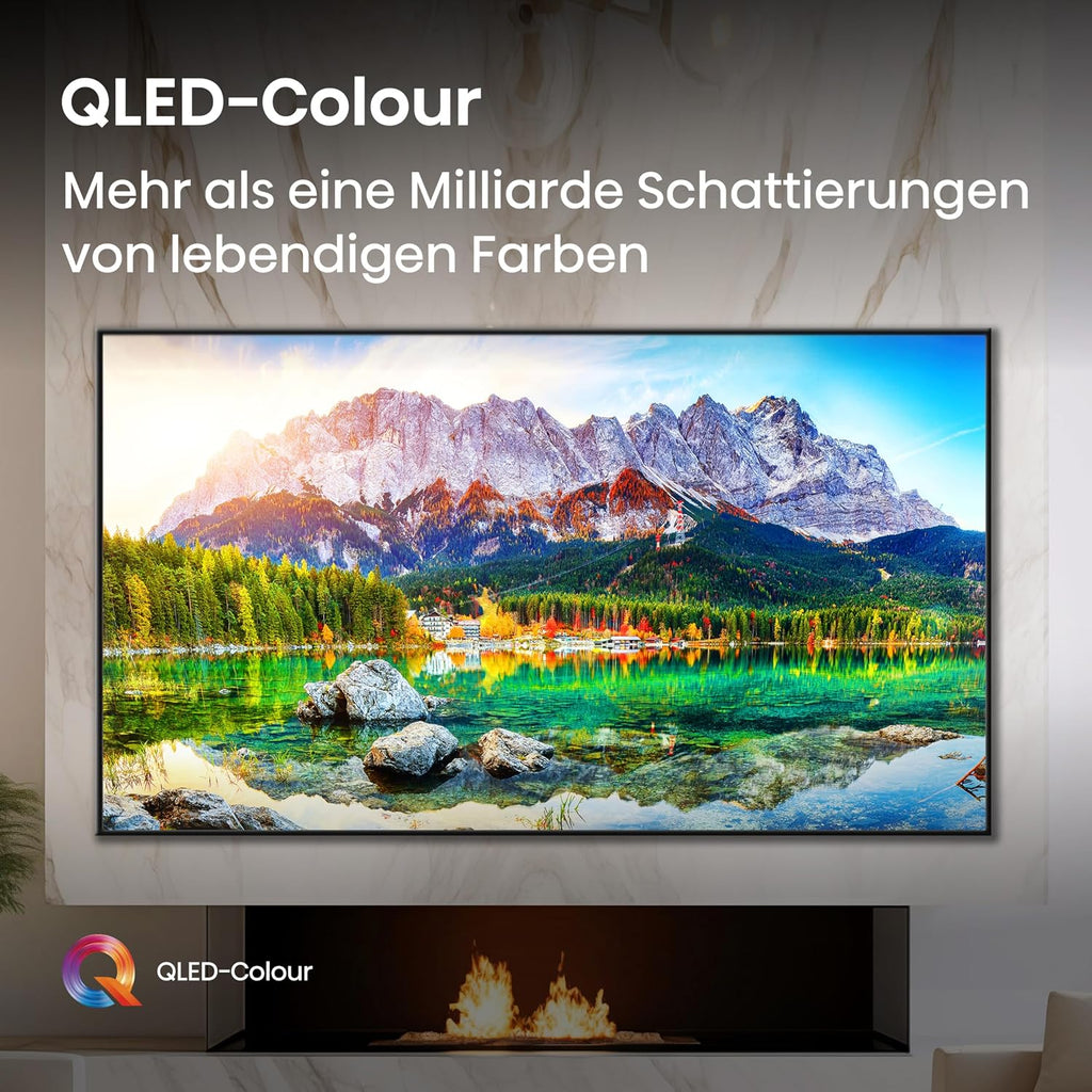 Hisense 55E89Q Fernseher, 55 Zoll (139cm), 4K ULED Mini LED, Smart TV, 144Hz Game Mode PRO, Hi-View AI Engine, AI Smoothmotion, Built-in Subwoofer, Dolby Vision.Atmos, Filmmaker Mode, Hi-Concerto