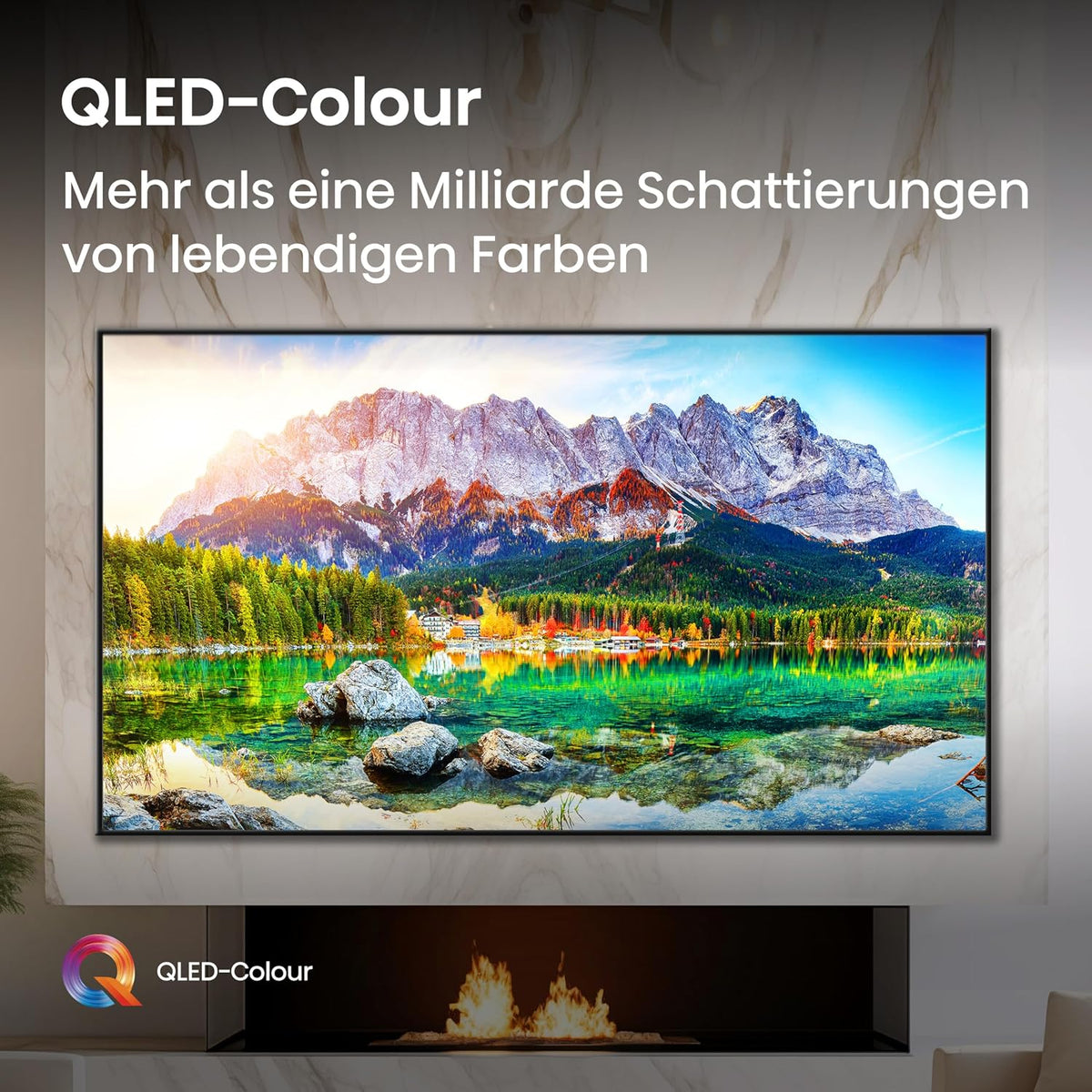 Hisense 55E89Q Fernseher, 55 Zoll (139cm), 4K ULED Mini LED, Smart TV, 144Hz Game Mode PRO, Hi-View AI Engine, AI Smoothmotion, Built-in Subwoofer, Dolby Vision.Atmos, Filmmaker Mode, Hi-Concerto