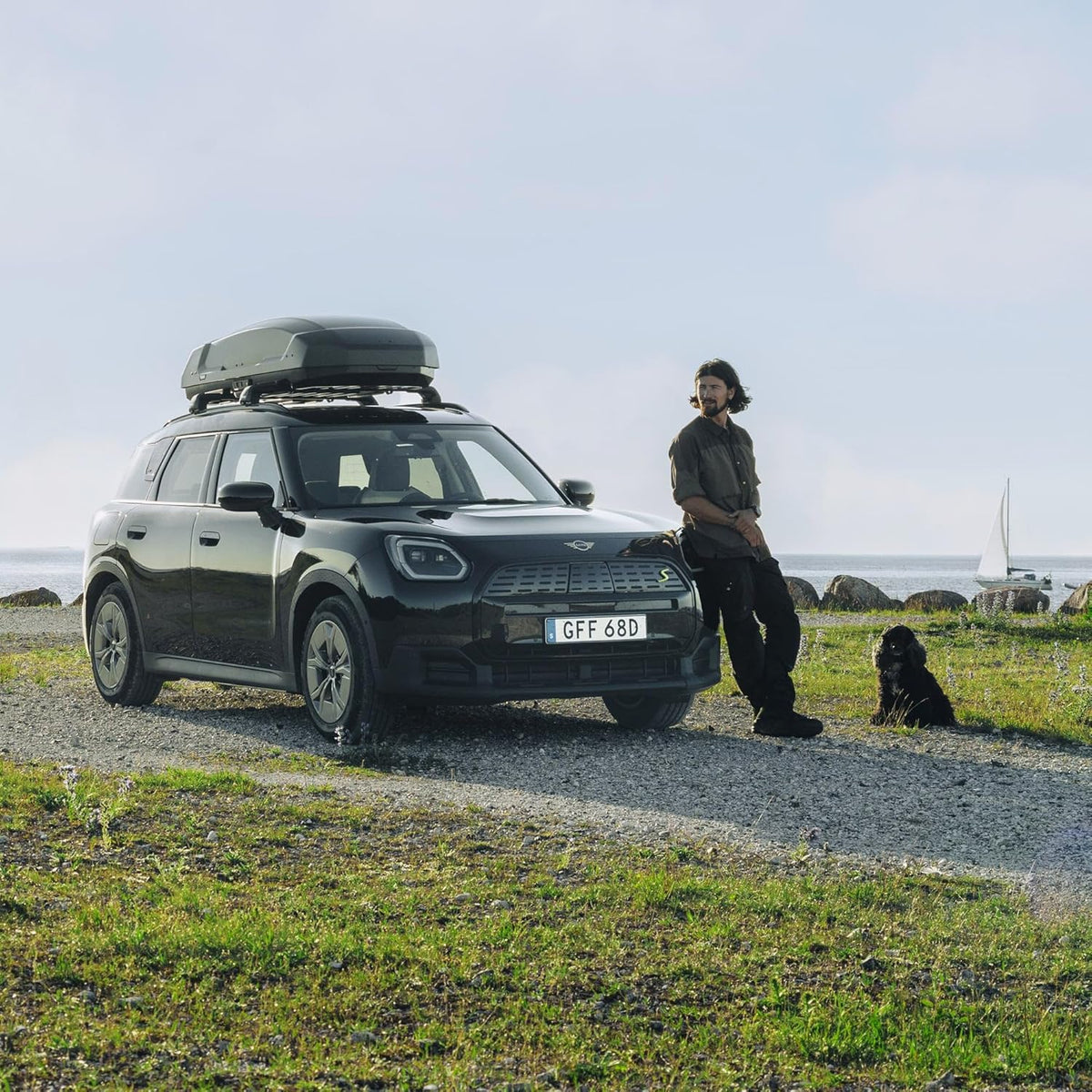Thule Force 3 Dachbox Vielseitige Dachbox Black Matte XXL Sport