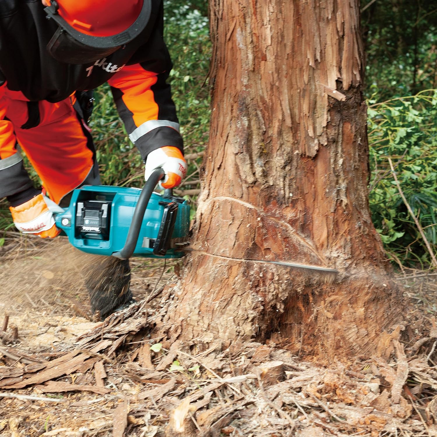 Makita UC015GZ Akku-Kettensäge 40V max. (ohne Akku, ohne Ladegerät), Petrol