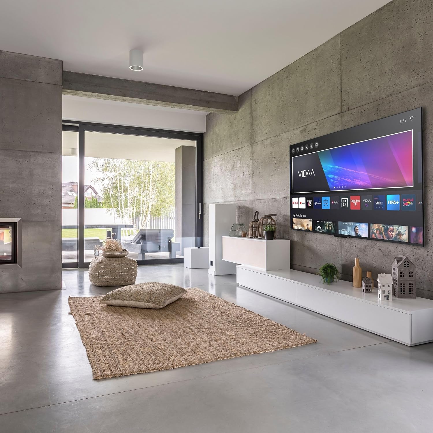 Toshiba 32LV3F63DAZ Fernseher 32 Zoll VIDAA Smart TV mit Full HD Auflösung