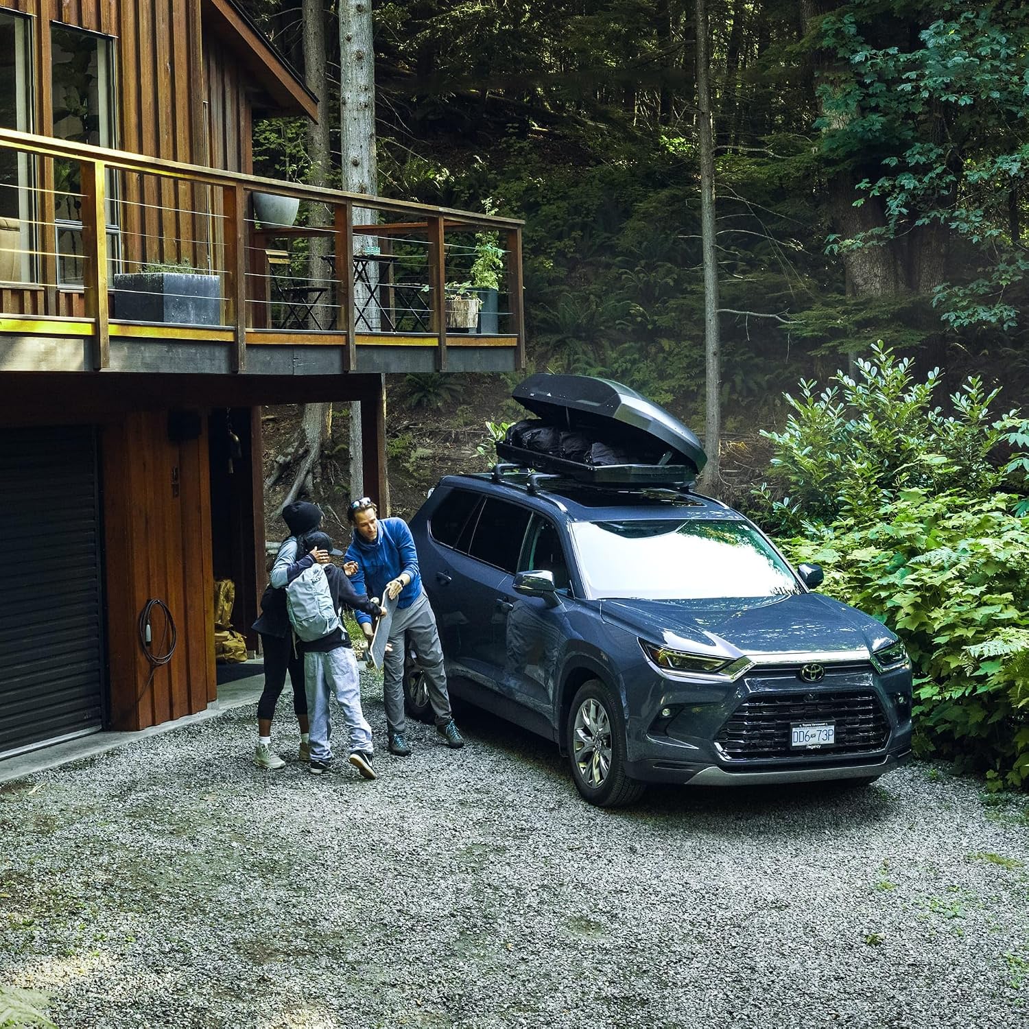 Thule Force 3 Dachbox Vielseitige Dachbox Black Matte XXL Sport