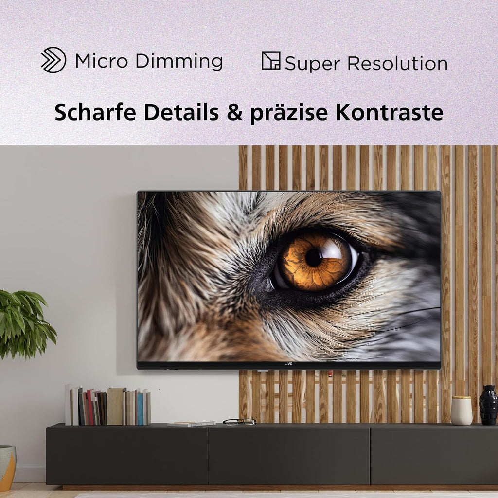 JVC LT-24VRH3555 Fernseher 24 Zoll Fire TV mit HD-Ready Auflösung Smart TV