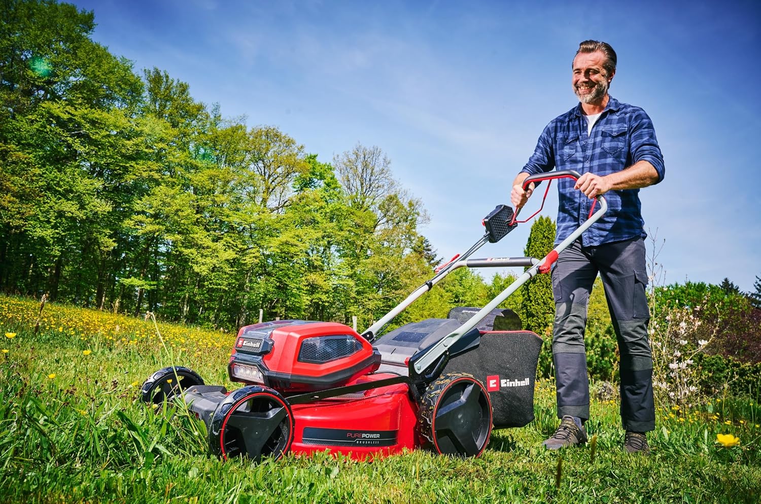 Einhell Akku-Rasenmäher GP-cm 36/52 S Li BL Kit