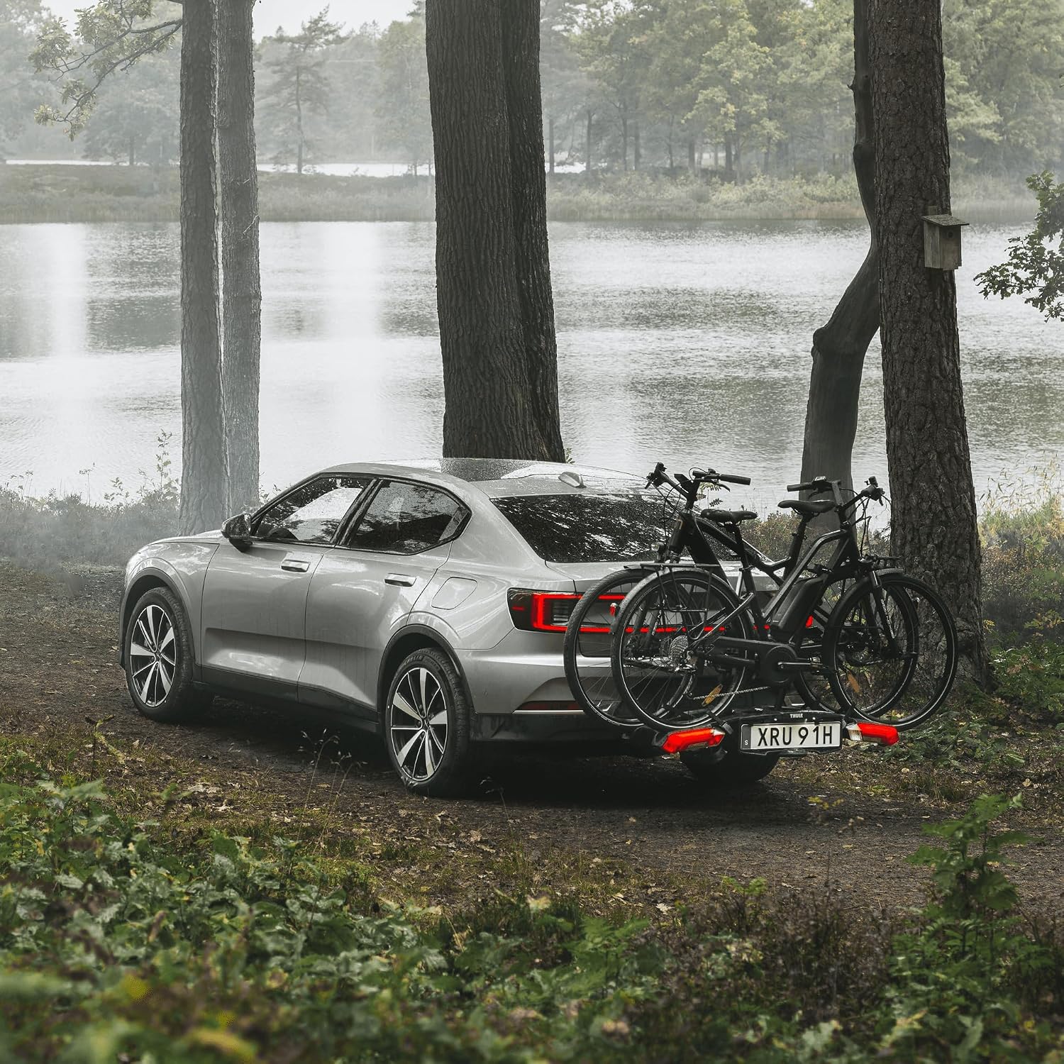 Thule Epos Fahrradträger für Anhängerkupplung 3 Fahrräder, Black