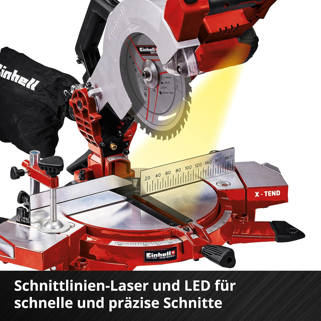 Einhell Akku-Kappsäge TE-MS 18/210 Li-Solo