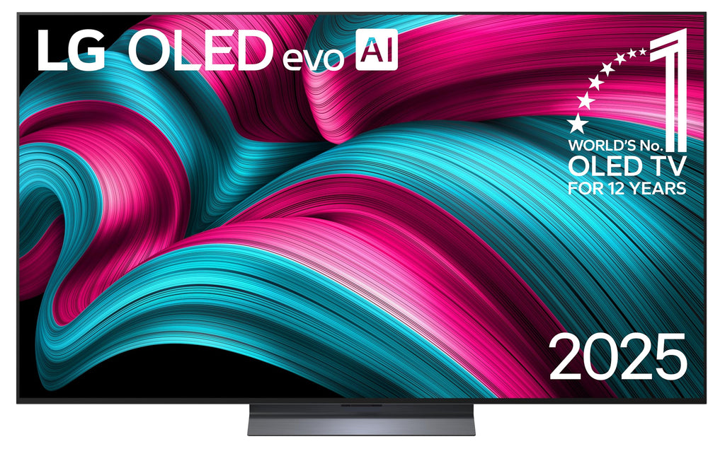 LG OLED55C54LA TV 55 Zoll (139 cm) 4K OLED evo AI TV (α9 Gen8 4K AI Prozessor, webOS 25, 120Hz (VRR bis zu 144Hz)) [Modelljahr 2025] [Energieklasse F]