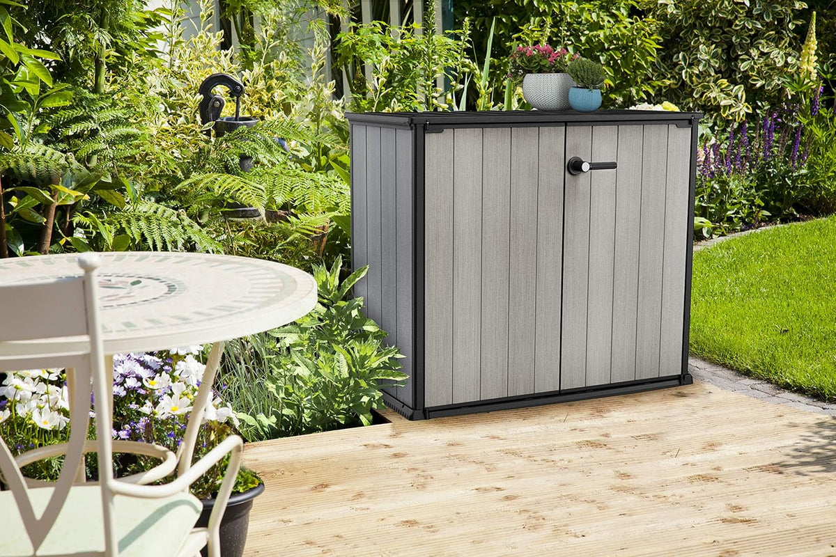 Keter Geräteschrank Patio Store, Grau, 1m³