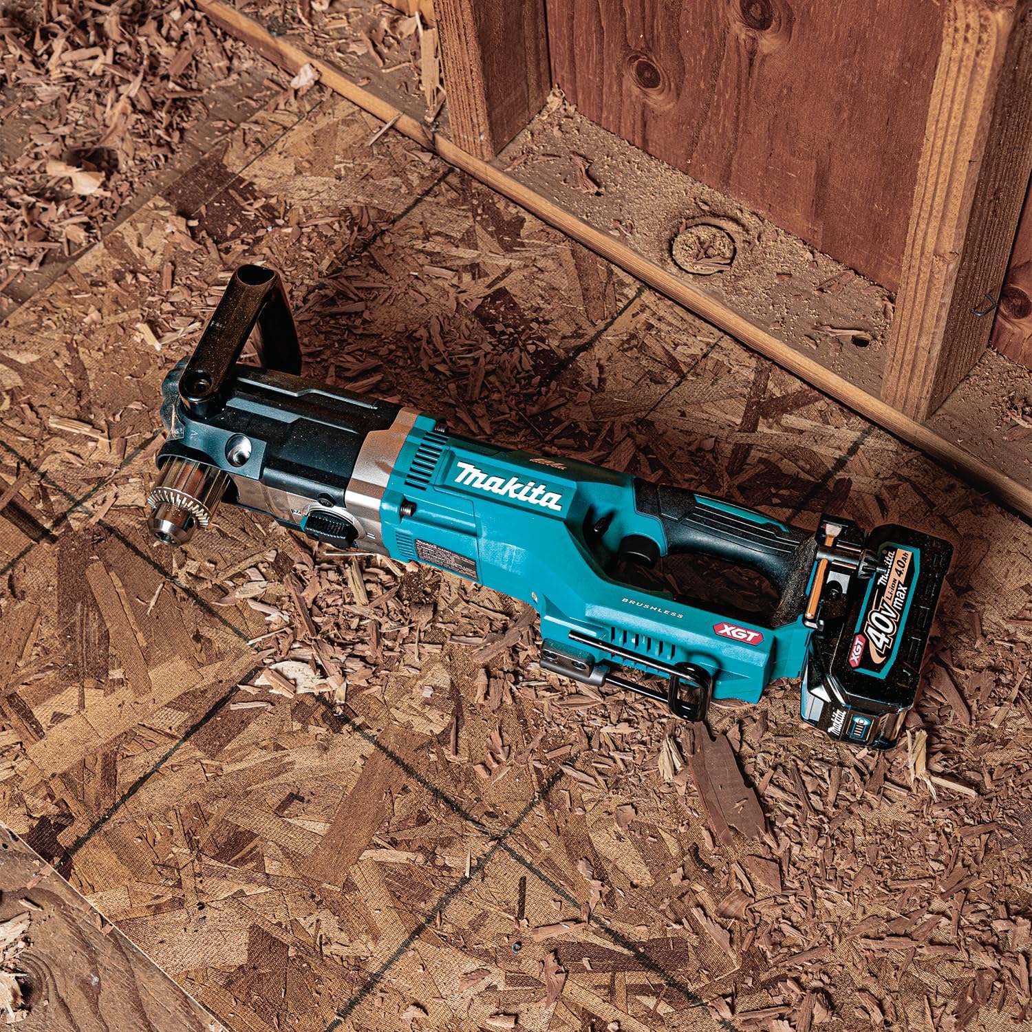 Makita DA001GZ Akku-Winkelbohrmaschine 40V max. (ohne Akku, ohne Ladegerät)