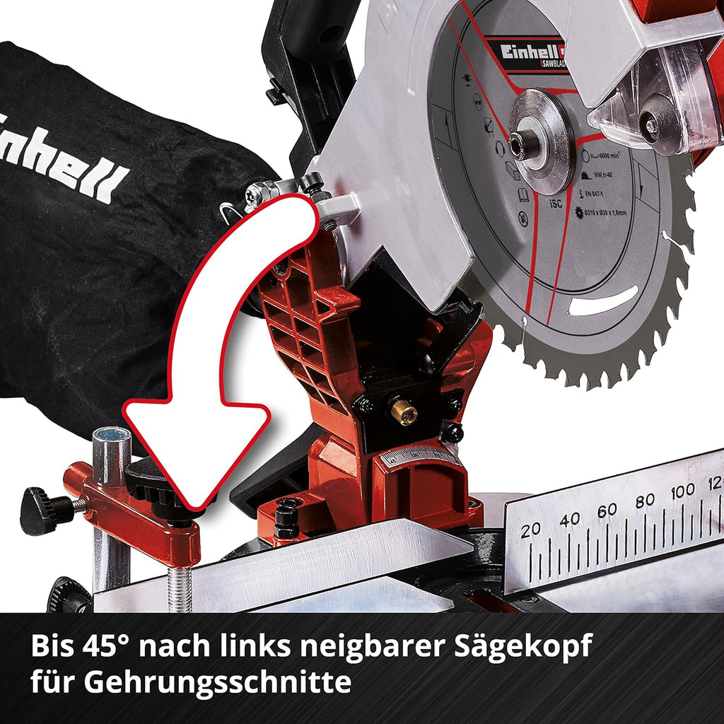 Einhell Akku-Kappsäge TE-MS 18/210 Li-Solo