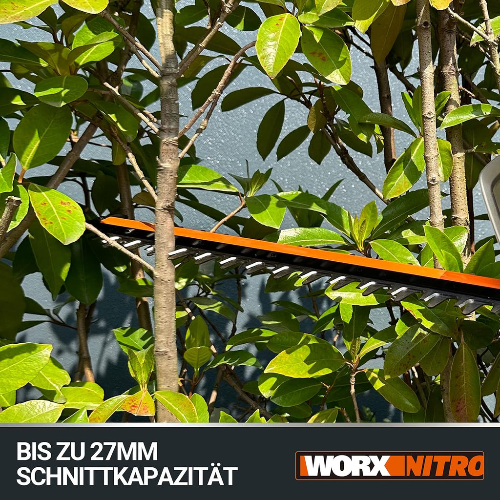 WORX WG286E.9 Profi Akku Heckenschere 40V, ohne Akku & Ladegerät