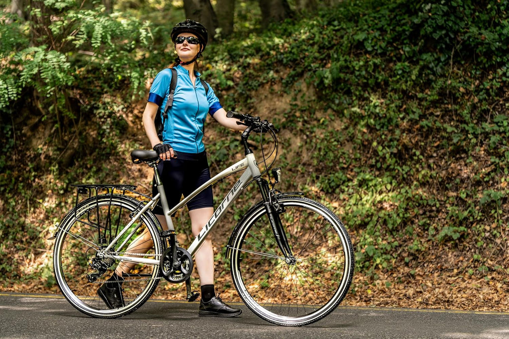 Licorne Bike Premium TrekkingBike in 28" Fahrrad für Herren Jungen Mädchen Damen 21 Gang Schaltung Citybike Männerfahrrad L-V-ATB