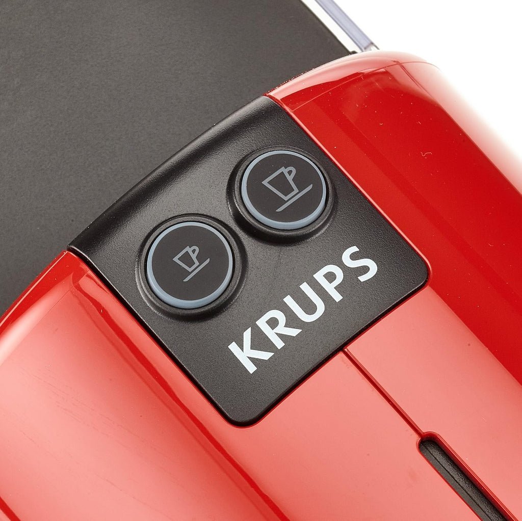 Krups XN100510 Nespresso Inissia Kaffeekapselmaschine, Ruby red