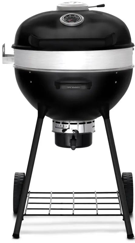 Napoleon PRO Holzkohle-Kugelgrill Ø 57 cm – Mattschwarz, robuster Kettle Grill für klassisches Grillvergnügen