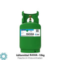 R450A Klimagas Kältemittel – 10 kg, aufladbarer Zylinder, 1/4 Anschluss