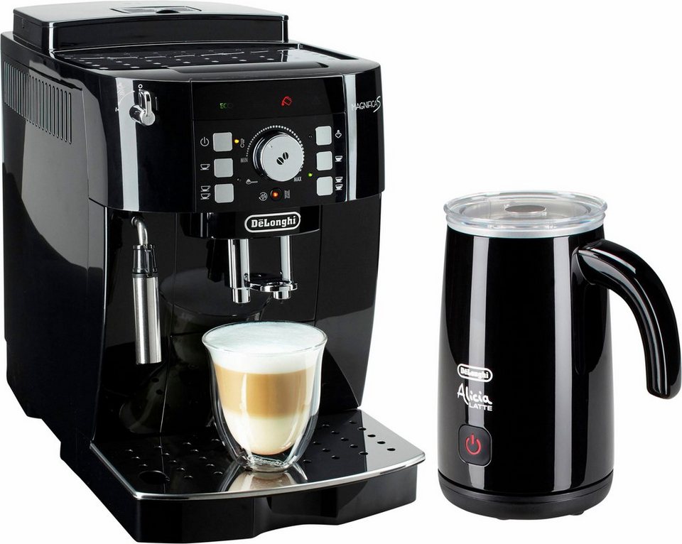 De'Longhi Kaffeevollautomat Magnifica S ECAM21.118.B, Schwarz