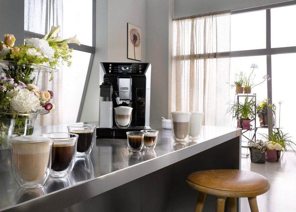 De'Longhi Kaffeevollautomat PrimaDonna Class ECAM550.65.SB, Schwarz