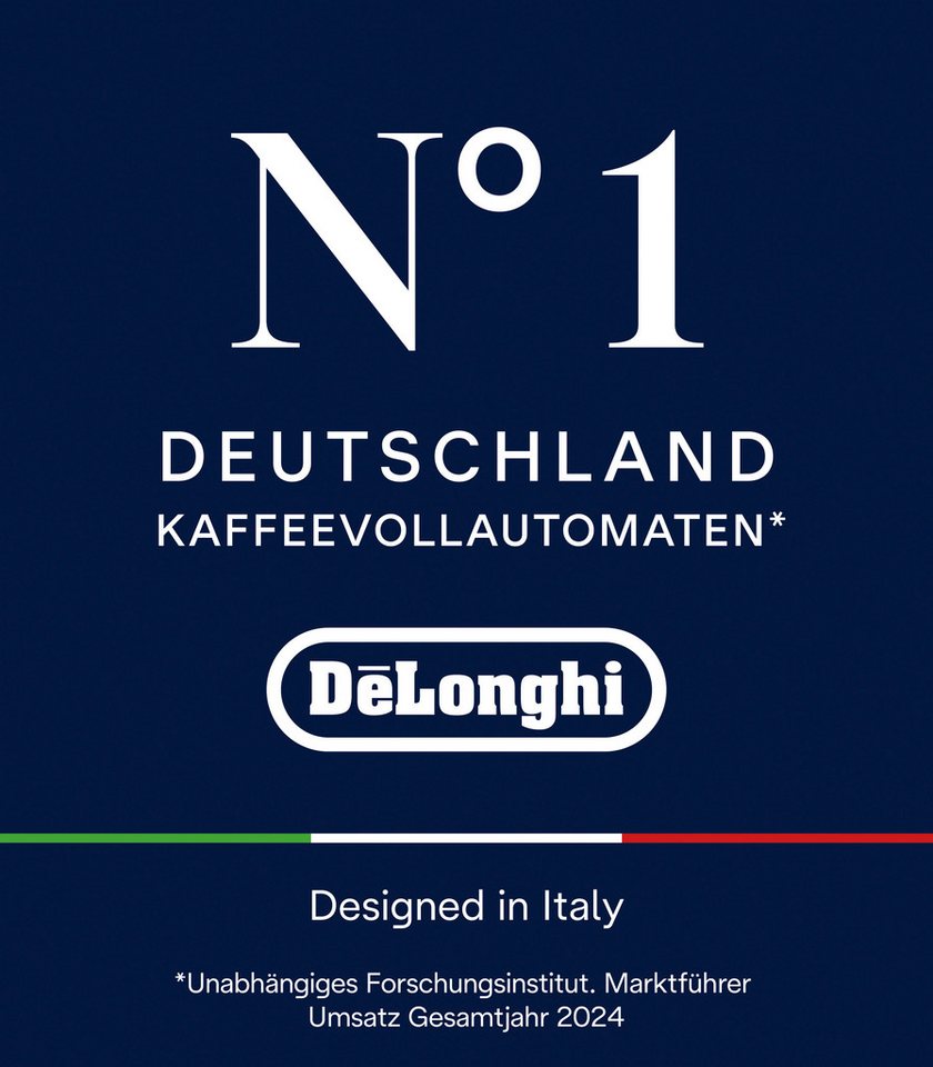 De'Longhi Kaffeevollautomat PrimaDonna Class ECAM550.65.SB, Schwarz