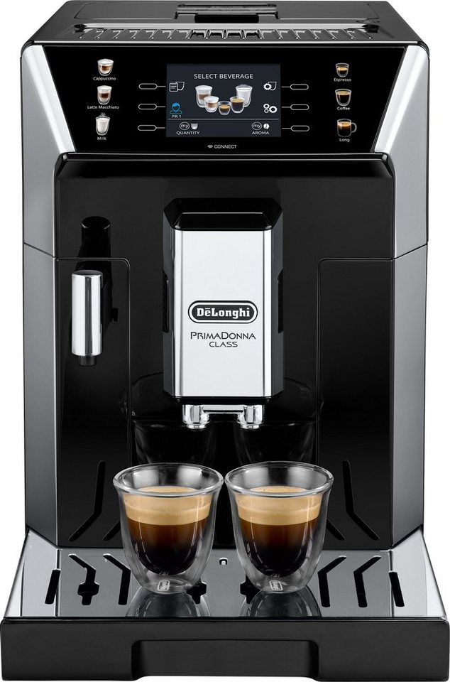 De'Longhi Kaffeevollautomat PrimaDonna Class ECAM550.65.SB, Schwarz