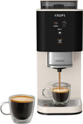 Krups Kaffeevollautomat Coffee Crush SA4001, Elfenbein