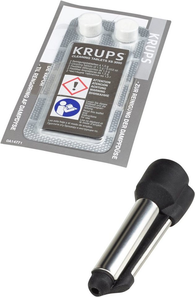 Krups Kaffeevollautomat Arabica EA8107, Bordeaux