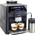 SIEMENS Kaffeevollautomat EQ6 Plus s400 TE654509DE, Saphirschwarz